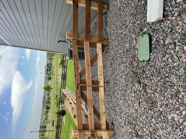 The crew did an amazing job with this three rail ranch style fence in Thorton CO.  Met the HOA requirements for style, color and cedar material.