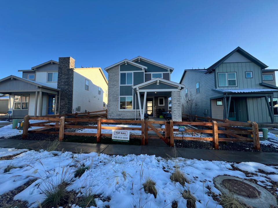 Just completed a project for a new build neighborhood in Brighton, CO. The project involved the installation of four high three rail split rail fences with black welded wire to meet HOA requirements. The fences were constructed using high-quality materials. The project was completed on time and within budget, and the homeowners were very pleased with the results.