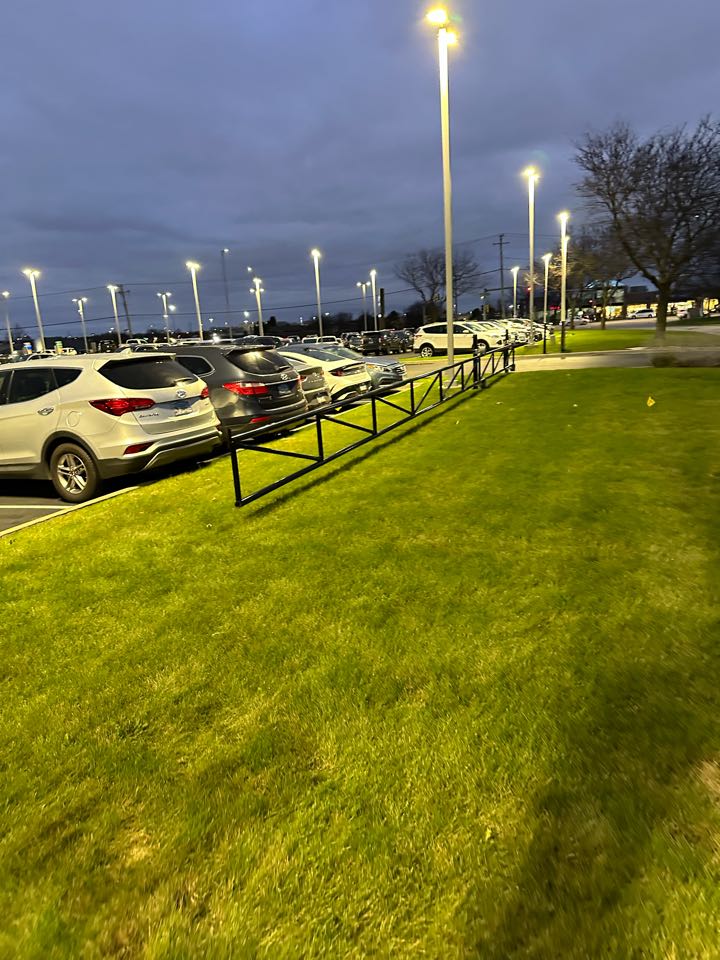 Installed 4 new commercial drive barrier gates for Napleton Hyundai