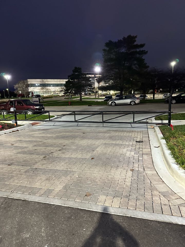 Installed two new security drive gates at Napleton Genesis in Aurora 