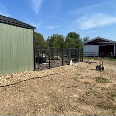 metal aluminum fence dayton