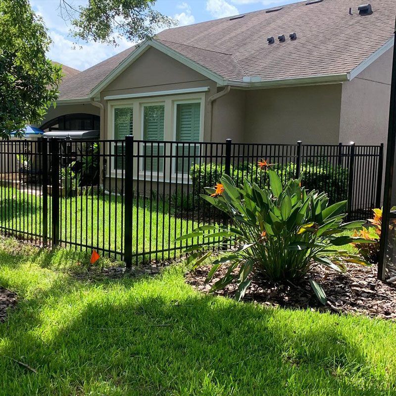 aluminium metal fence in Daytona beach