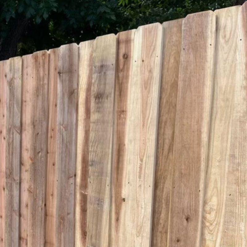 Stockade wood fence denver