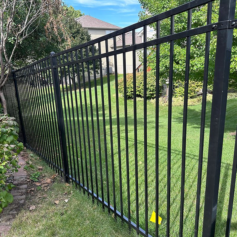 metal fence