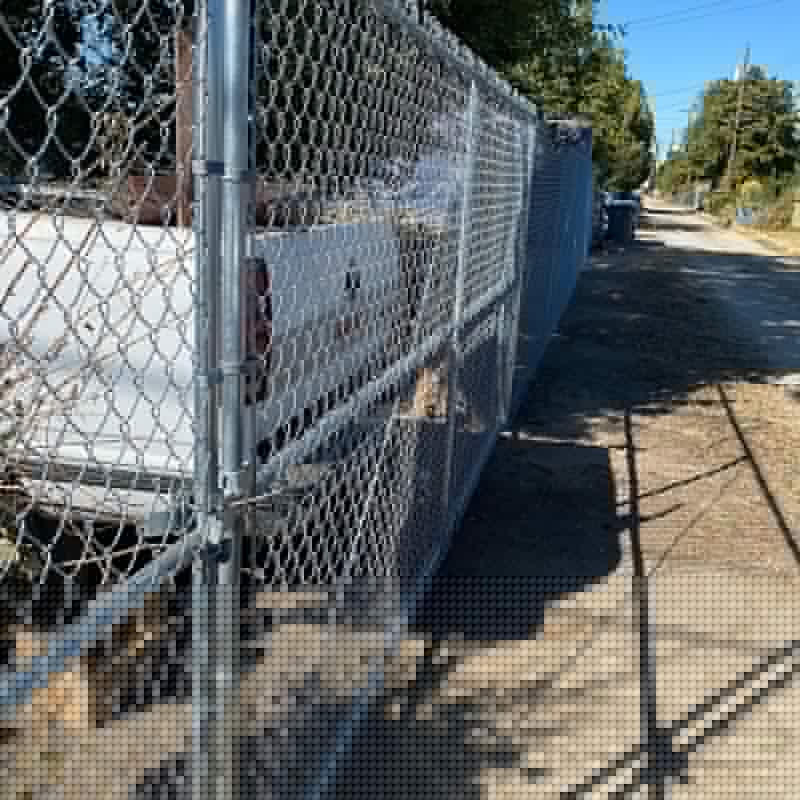 galvanised chain link fence boise