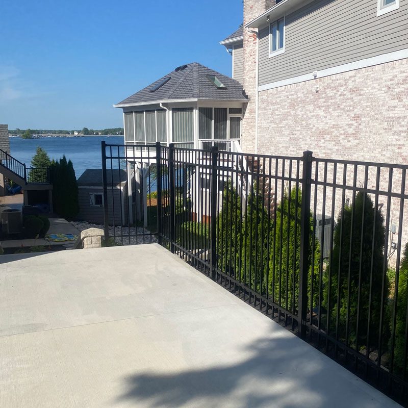 aluminium metal fence in Indianapolis