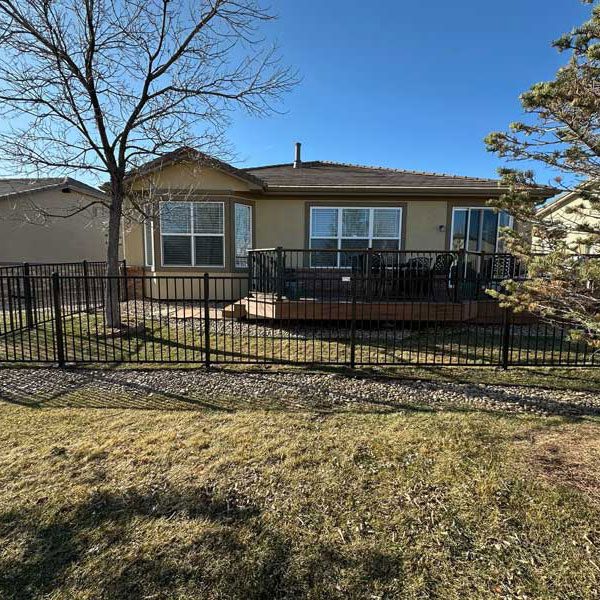 aluminium metal fence in denver