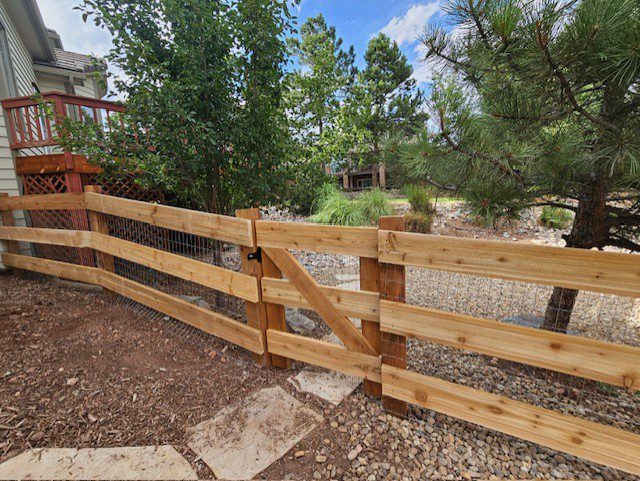 Ranch Post and Rail in Denver