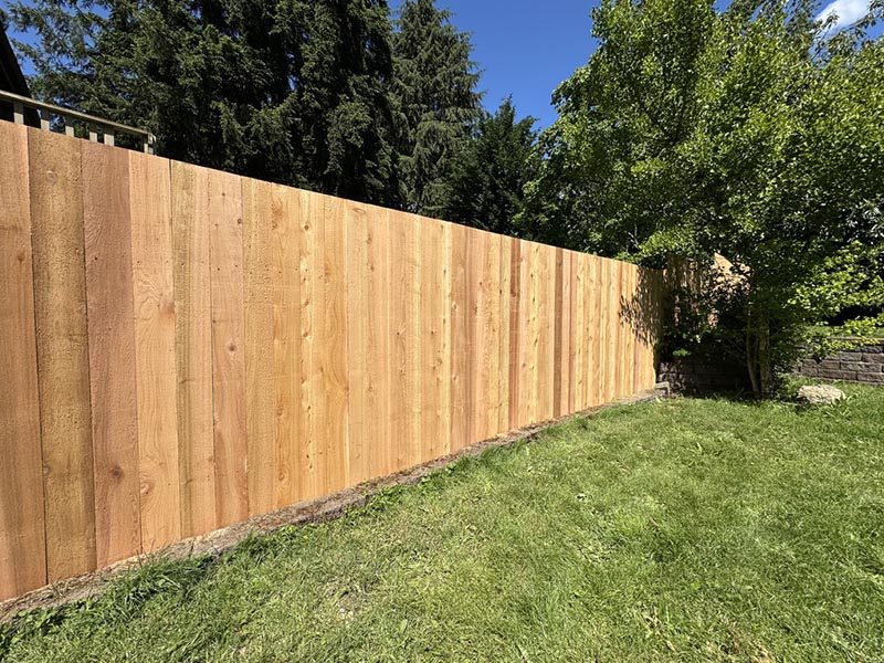 stockade wood fence in seattle