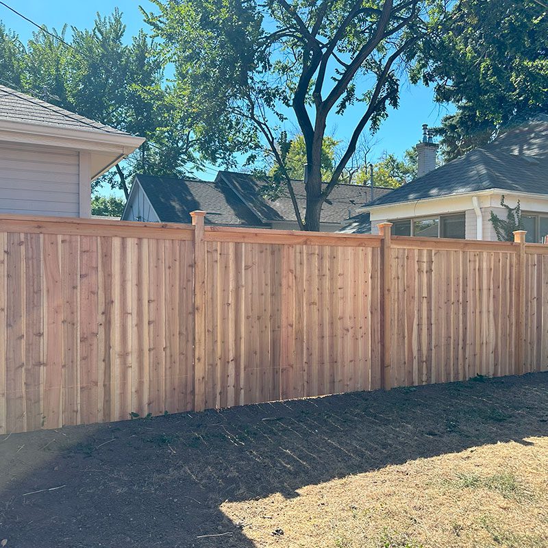 Univ Blvd Stockade Post Cap and Trim